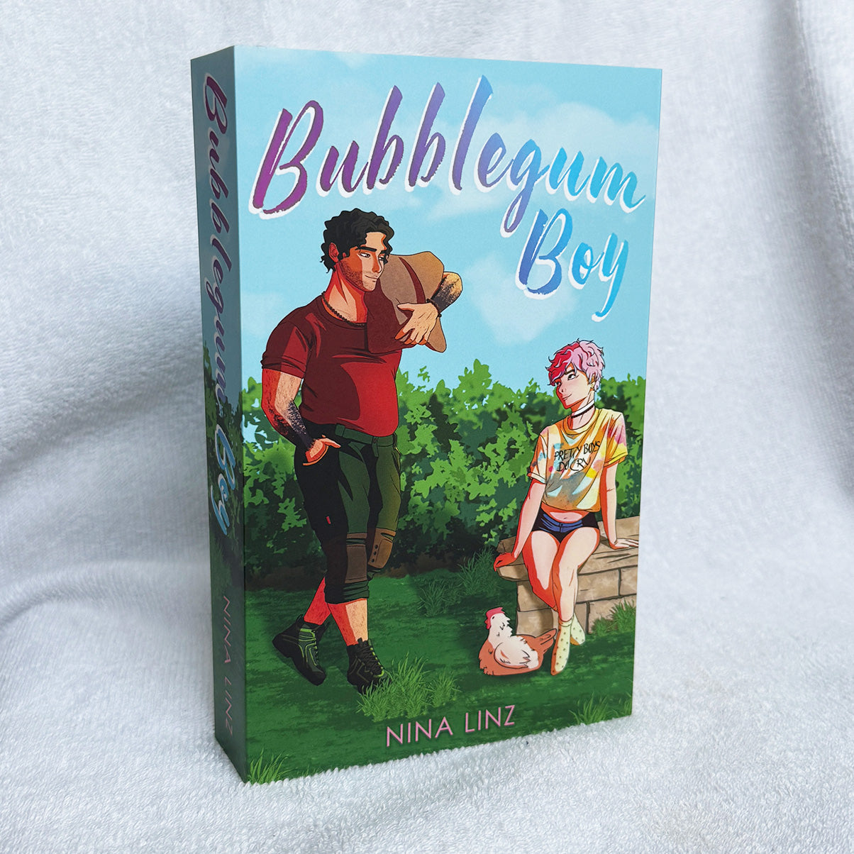 "BUBBLEGUM BOY" - (Klappenbroschur inkl. 2 Sticker, signiert) | VORBESTELLUNG, Versand ab 15.09.