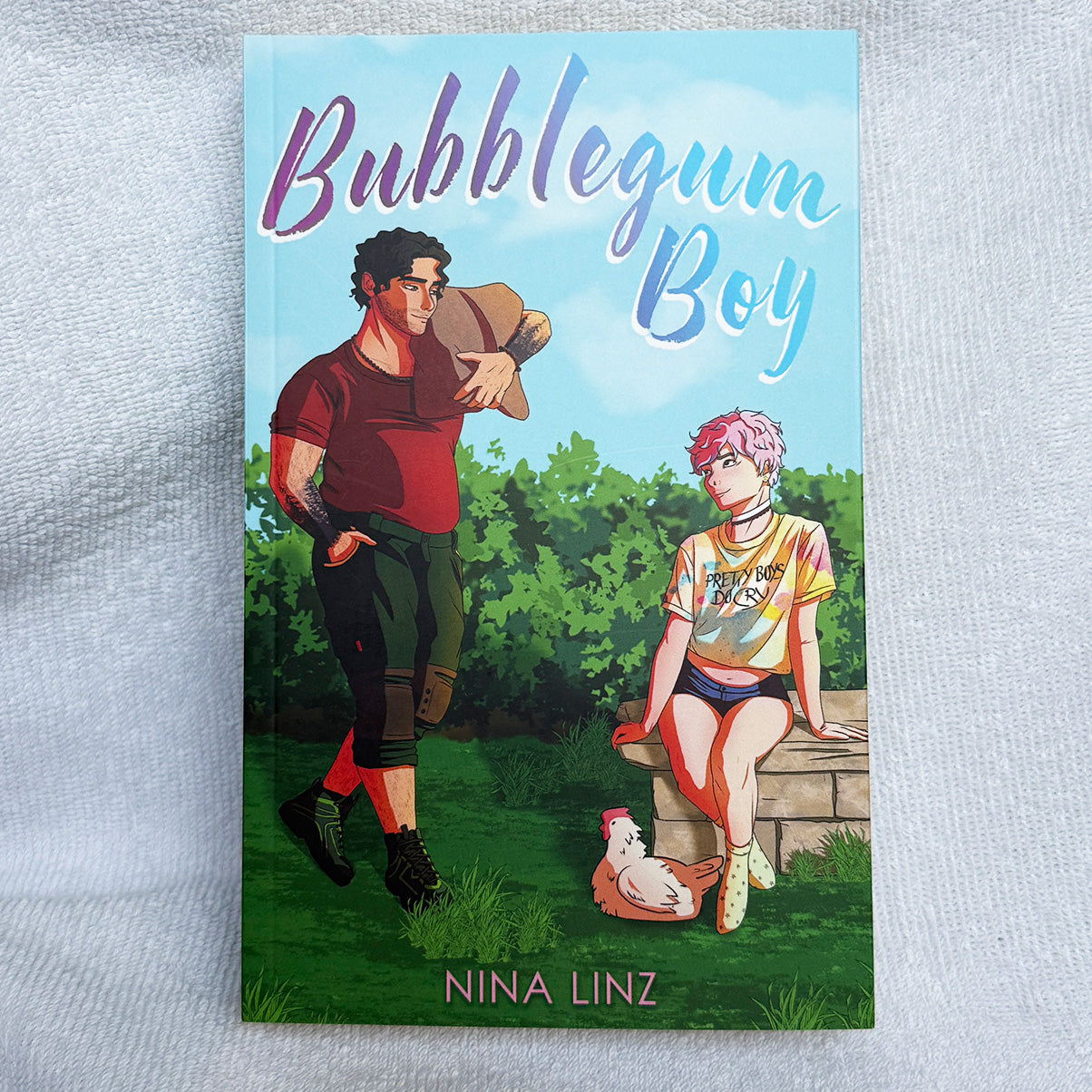 "BUBBLEGUM BOY" - (Klappenbroschur inkl. 2 Sticker, signiert) | VORBESTELLUNG, Versand ab 15.09.