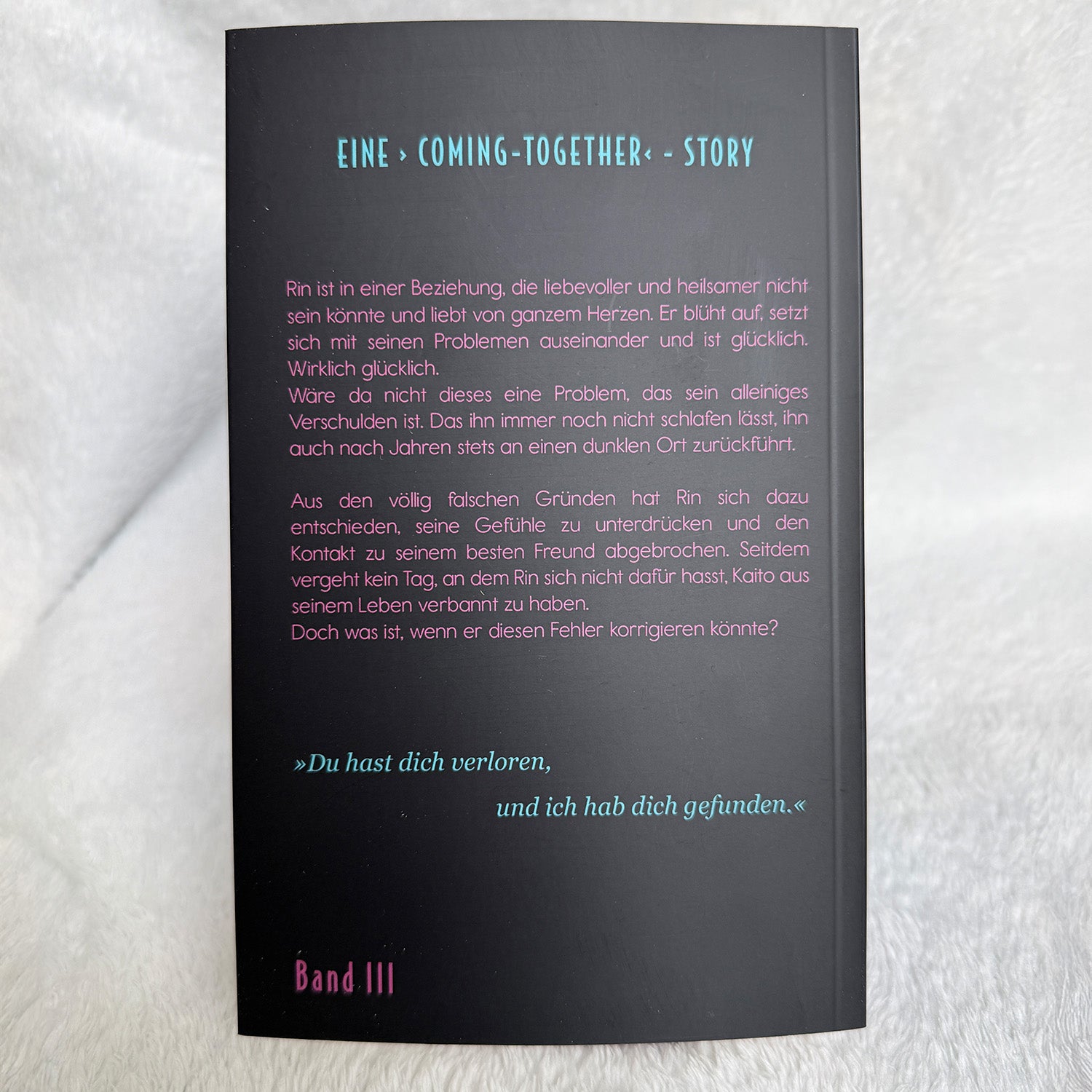 "Rabenschwarz - Vivid Lights" - Band 3 (Klappenbroschur, signiert)