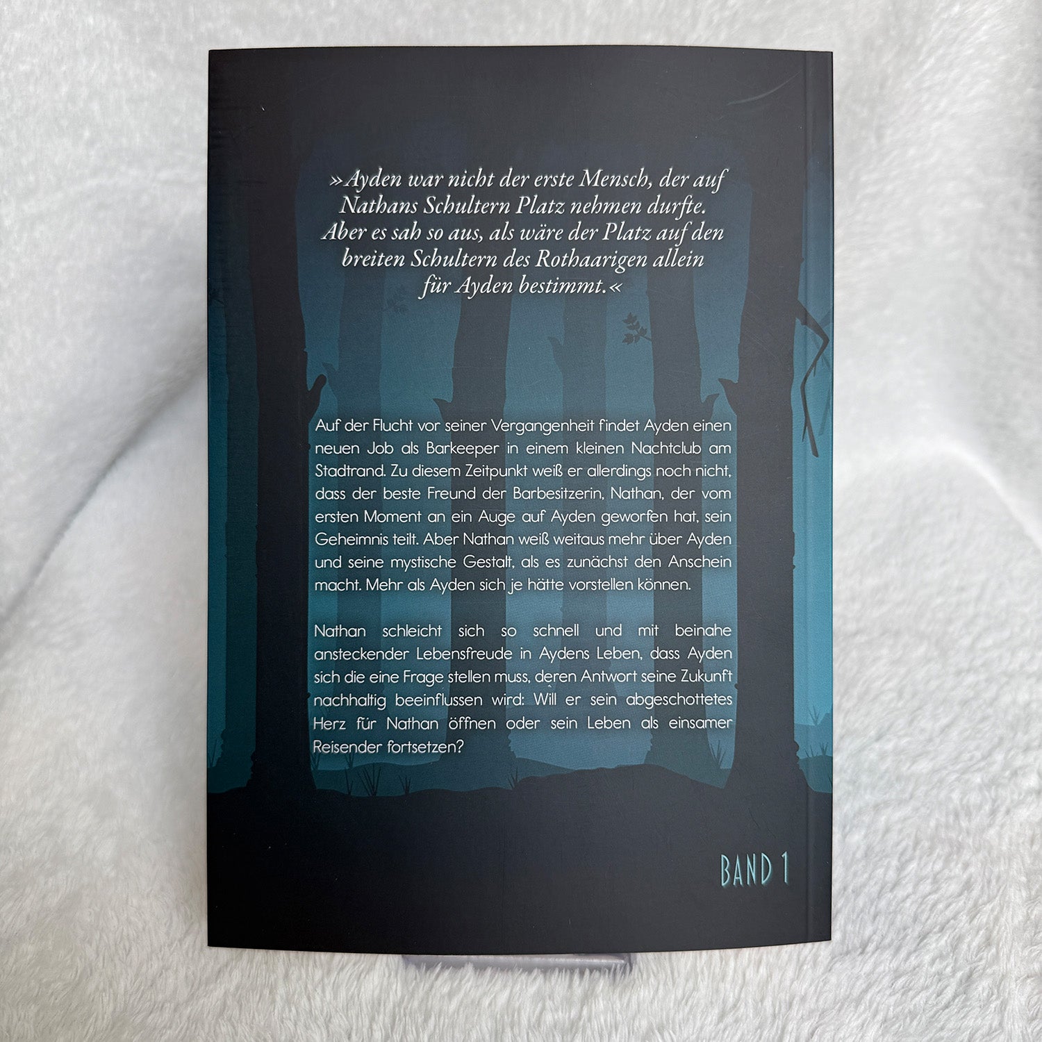 "Hidden Spirits - Eisblau" - Band 1 (Klappenbroschur, signiert)