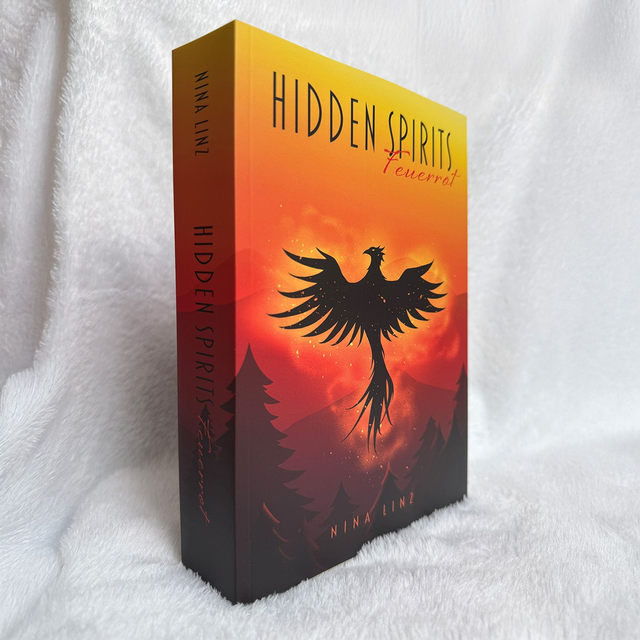 "Hidden Spirits - Feuerrot" - Band 2 (Klappenbroschur, signiert)
