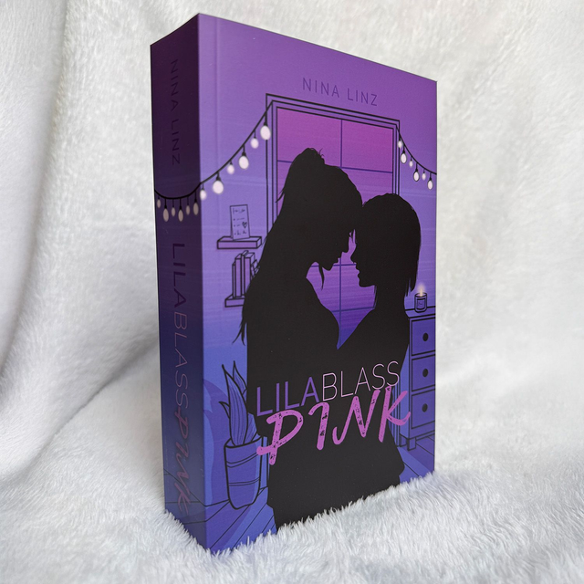 "Lilablasspink" (Klappenbroschur, signiert)